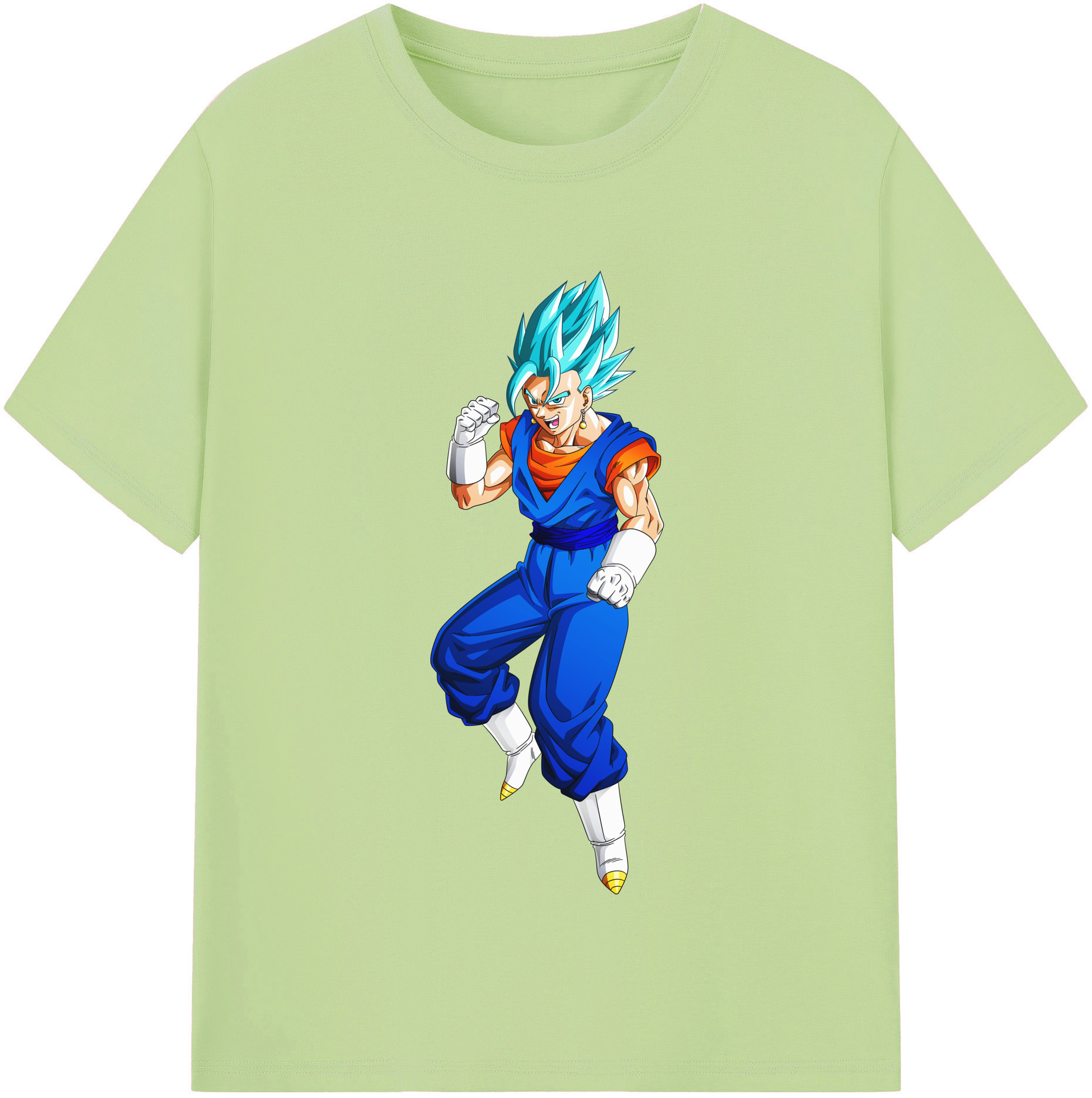 （画像用） ドラゴンボール ベジット DRAGON BALL Vegetto 綿100％半袖Tシャツ（フロントプリント）